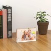 Kuahome 12 Pack Acrylic Picture Photo Frame Magnetic 4x6 Clear