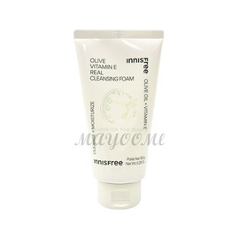 Innisfree Olive Vitamin E Real Cleansing Foam 150g / 이니스프리 올리브 비타민 E 리얼 클렌징 폼 150g