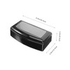 Baluue Professional Manicure Set Sterilizer Box Plastic Tray Nail Clipper