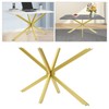 ACNAO Modern Table Base, 47.3 * 29in Metal Dinning Table