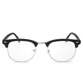 Myopic Glasses -0.50 to -4.00 Strength Fashion Lightweight Men Women Myopia Distance Glasses, black