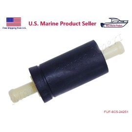 LLD_TK Yamaha Outboard In Line Fuel Filter Strainer F90 F115 LF115 6C5-24251-01-0