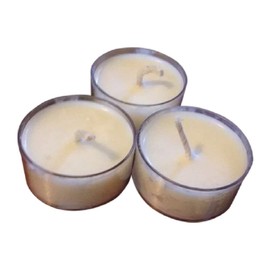 Unscented Natural Soy Wax Tealight Candle 20 Pack