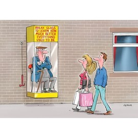 Ling Design Funny Birthday Card - Humorous Happy Birthday Card with Grumpy Old Man Joke Design - Funny Birthday Cards for Men