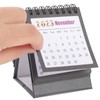 Alipis 2024 Mini Desk Calendar Standing Flip Desk Calendars Table