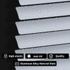 HIDODO Aluminum Mini Blinds for Windows Cordless Horizontal Window Blinds,