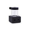 Alphacool Core 100 Aurora ARGB Expansion Tank, Acrylic, Black