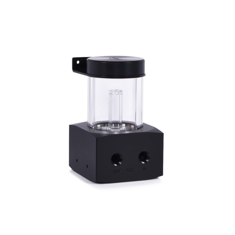 Alphacool Core 100 Aurora ARGB Expansion Tank, Acrylic, Black