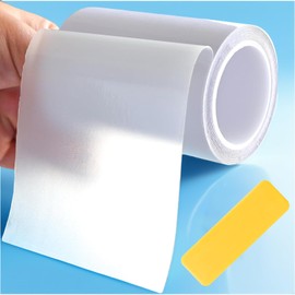 SUIXI Pool Reparaturset - Wasserdichtes Unterwasser Klebeband (10cm x 150cm), Transparentes Abdichtband & Langlebiger Unterwasserkleber für alle Pooloberflächen