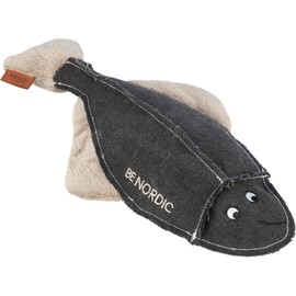 TRIXIE Be Nordic Plush Toys for Dogs Plaice Hajo - Maritime Cuddly Toy for Dogs to Play and Cuddle - Robust & Durable - 36061
