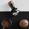 MHW-3BOMBER 58mm Coffee Tamper, Wooden Espresso Tamper Tool with 2