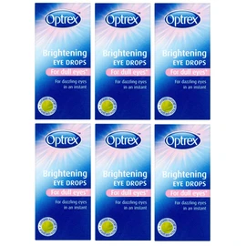 6 x Optrex Brightening Drops