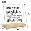 Motivational Gifts for Home Office Decor, One Small Positive Thought