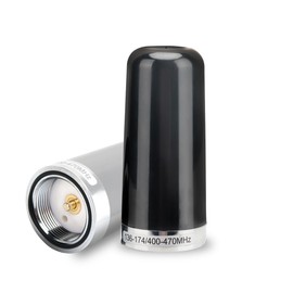 GMRS Antenna Mobile Ham Radio Antenna Dual Band VHF UHF 136-174MHz 400-470MHz NMO Connection for Car Truck Amateur VHF Radio