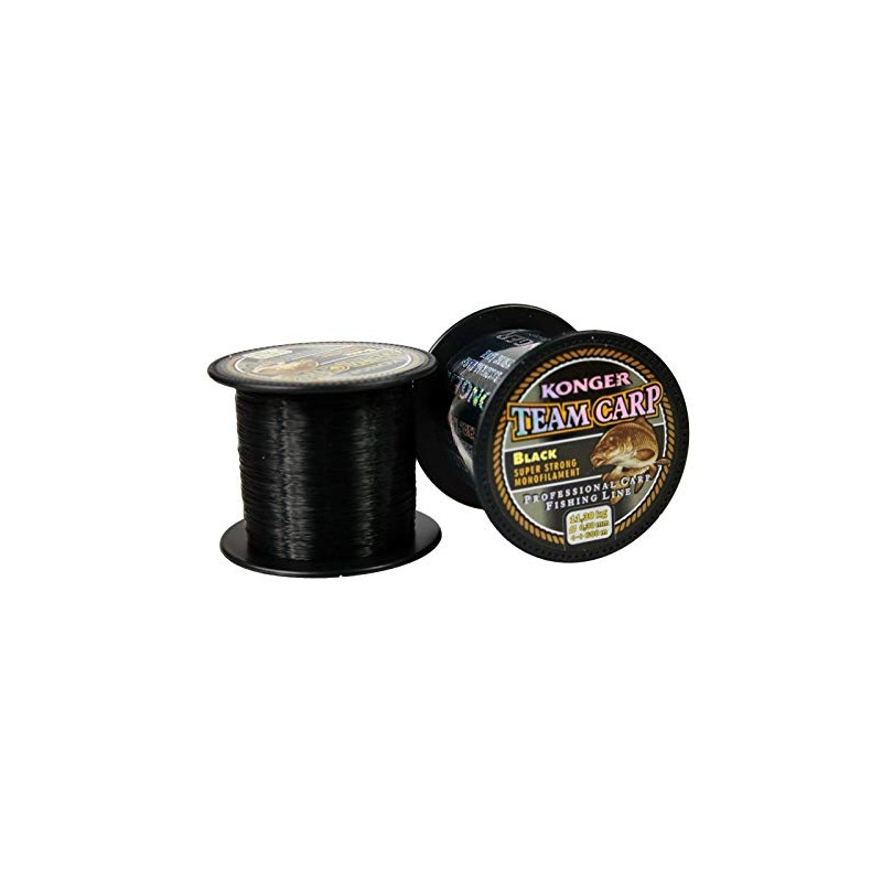 Konger Team Carp Fishing Line Black 600 m Monofilament Feeder