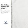 Medcosa Adult Washcloths - Unique Disposable Body Wipes Shaped Like