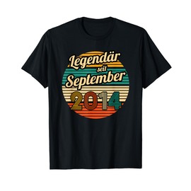 Legendär seit September 2014 9.Geburtstag Junge T-Shirt