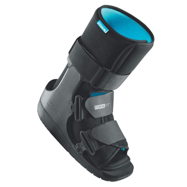 Ossur Formfit Walker Boot (Non-Air) - Medical Grade Immobilization for Strains, Sprains & Stable Fractures - Pneumatic Technology to Reduce Pain & Swelling - Breathable Material (Low Top, Small)
