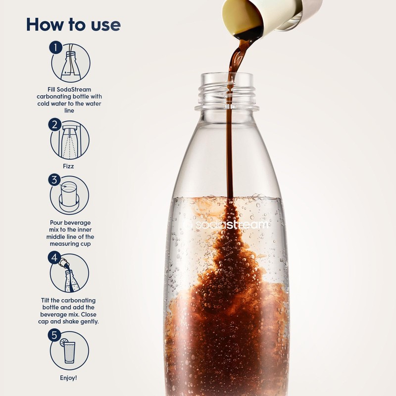 SodaStream Fountain Style - Caffeine Free Diet Cola