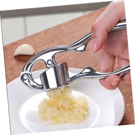 Alipis Zinc Alloy Garlic Press Garlic Mincer Squeezer Crusher Effortless Crushing Clean Fresh Dishwasher Safe