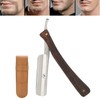 Men Manual Shaving Blade Holder Folding Shaving Knife Rack with