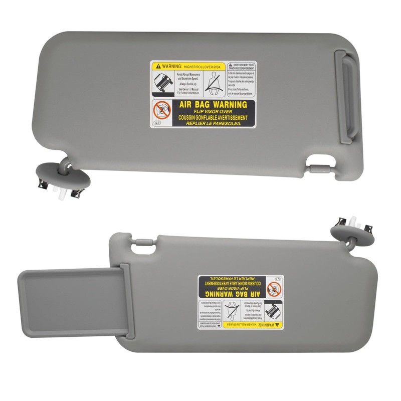 Driver Left Side Sun Visor Compatible with Toyota RAV4 2006