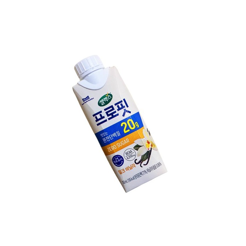 Cellecs 셀렉스 프로핏 밀크 바닐라 250ml 4개 + 셀렉스 프로핏