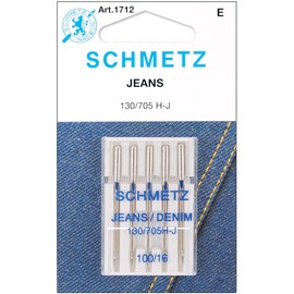 SCHMETZ Denim 5-Pack Size 16/100