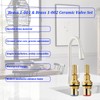 HAUKING Brass 1-001 & 1-002 Ceramic Valve Set, Compatible with