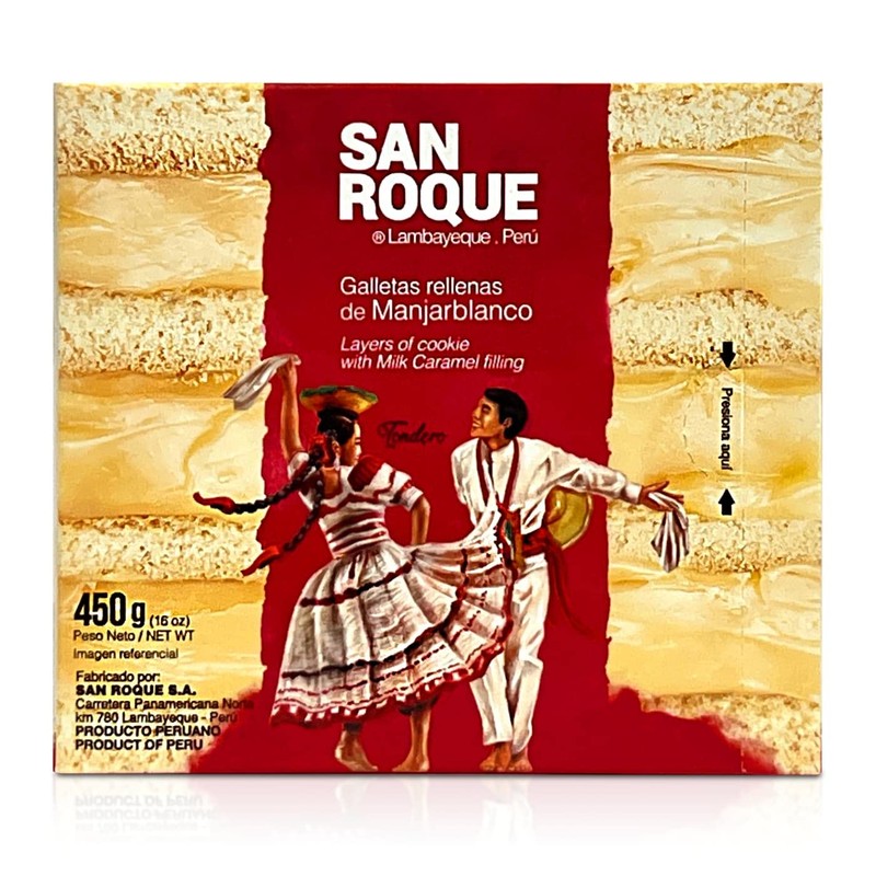 King Kong San Roque Relleno de Manjarblanco 450 g |1