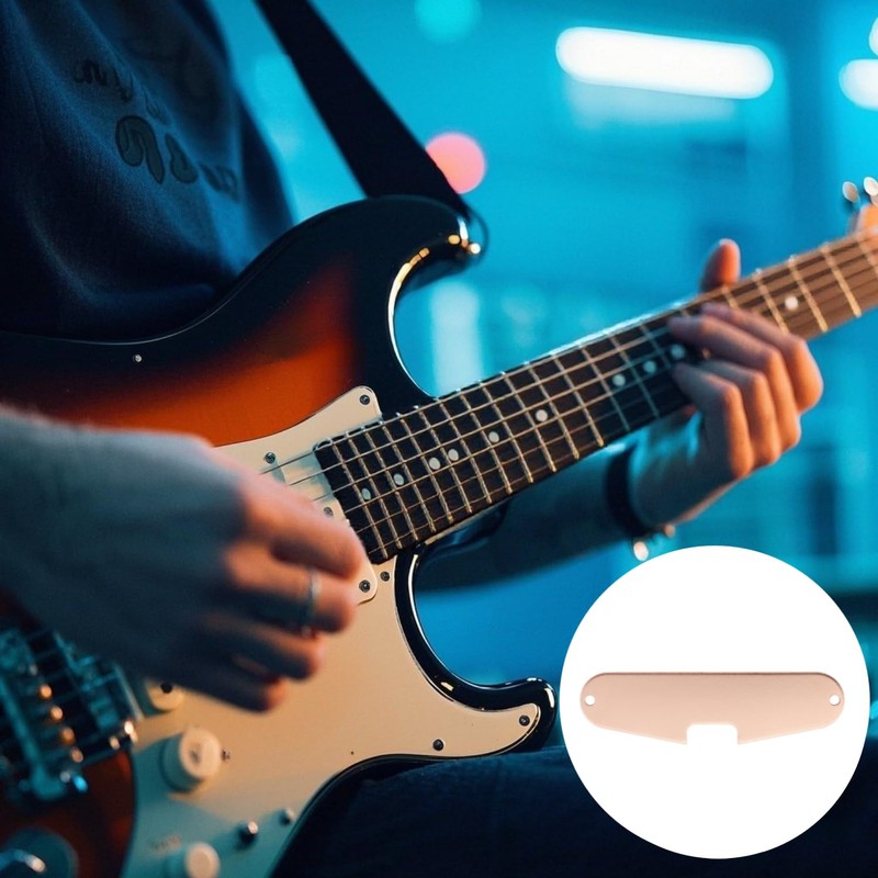 DGHAOP 2PCS Guitar Single Coil Pickup Metal Baseplate Electric Guitar