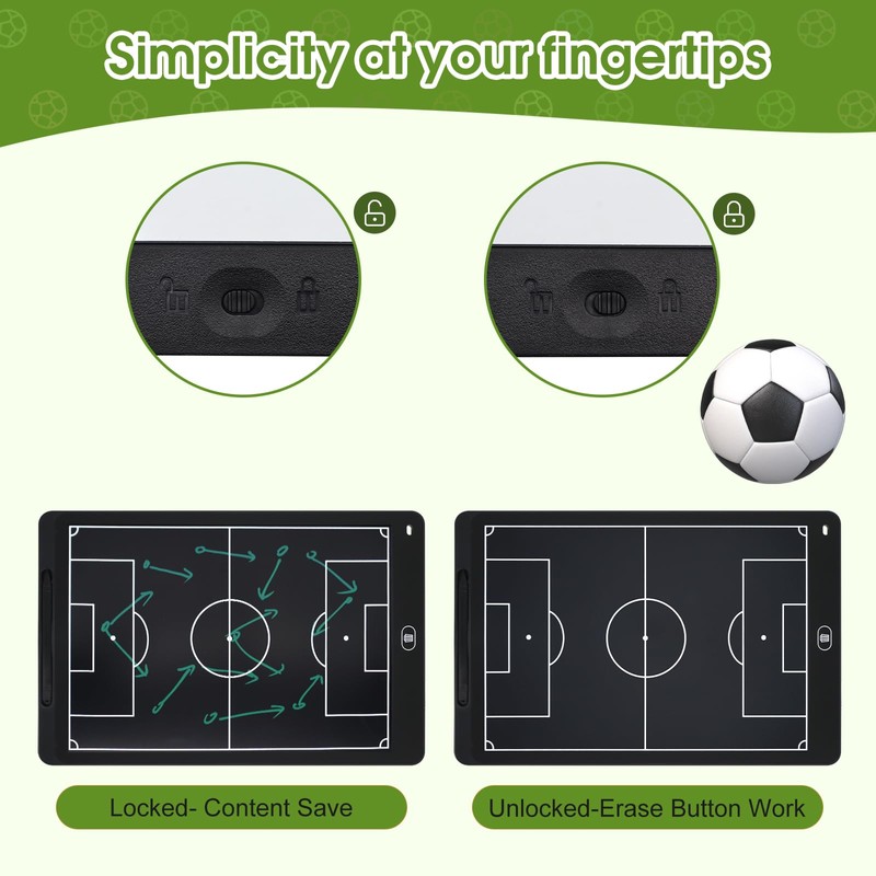 Soccer Coach Board,LCD Tactic Coaching Board,Digital Football Coaching Board,Writing Tablet