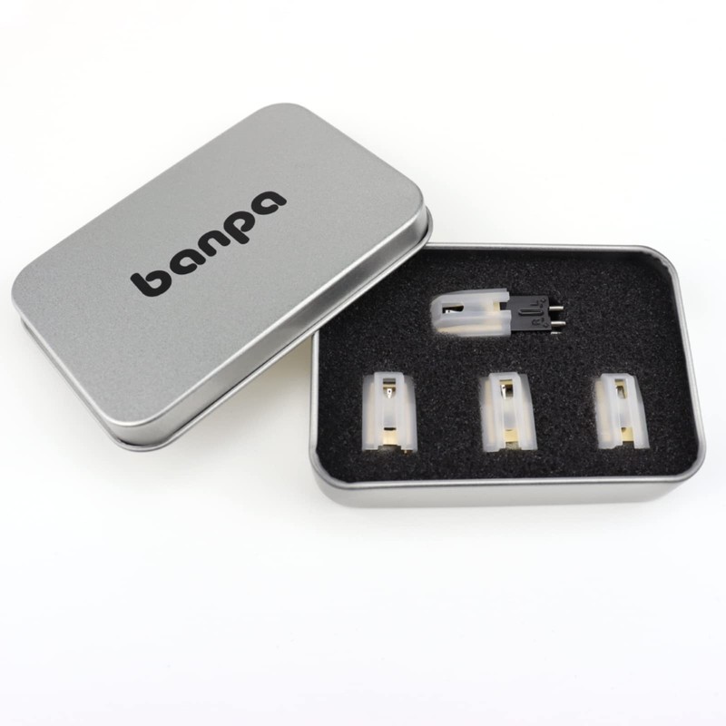 Record Player Needle, Upgraded Record Player Cartridge with Diamond Stylus