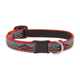 Breakaway Cat Collar by Lupine 1/2" wide El Paso design adjusts 8-12"