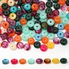 FIRAZIO 100pcs Chunky Beads Bulk 18mm Acrylic Abacus Resin Bead