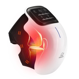 Snailax Cordless Knee Massager with Heat, 3 Vibration Modes & 3 Heating Levels, Knee Brace Wrap, Gifts
