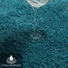 MIULEE Teal Bathroom Runner Rugs Soft Microfiber Bath Mat 24x48