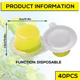 Pack of 40 Dental Polishing Paste, Professional Dental Polishing Cream, Tooth Polishing Whitening Cream for Effective Tartar Removal, Polishing Paste for Teeth (Citrus Flavour)