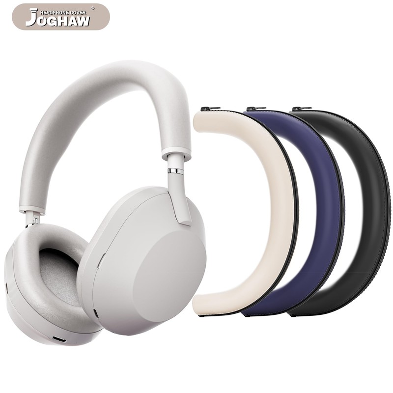 Silicone Headband Cover for Sony WH-1000XM6 - Sweatproof Zippered Head