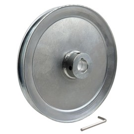 Saelno AB800-7/8 Single Groove Web Sheaves,v Belt Pulley 7/8 inch bore 8" OD,Motor Pulley Carbon Steel for A B 5L 4L V-Belts