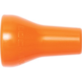 Loc-Line Coolant Hose Component, Acetal Copolymer, Round Nozzle, 3/8" Diameter, 1/2" Hose ID (Pack of 50)