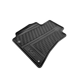 Car Floor Mats for K4 kia OEM Genuine - All Weather-Rubber- Heavy Duty -2024,2025,2026 Complete Set (Black)