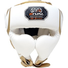 RIVAL Boxing RHG100 Professional Headgear - Lightweight Construction with Wide, Lateral Eye Opening for Maximum Visibility