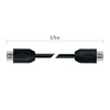 EMOS High Speed HDMI 2.0 Cable with Ethernet 0.75 m,