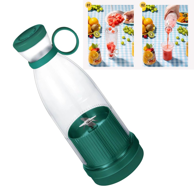 Portable Blender Multifunction Rechargeable 360 Degree Efficient Electric Mini Handheld