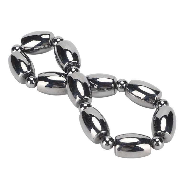 Terahertz Bracelet Relieve Fatigue Promote Circulation Bucket Round Shapes Beads