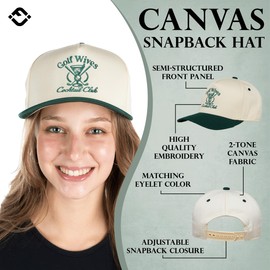 Funky Junque Trucker Hat Women Men 2-Tone Baseball Cap – Vintage Western Style Embroidered Snapback, Premium Cotton Blend