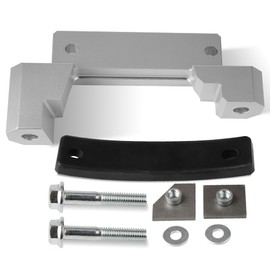 Billet Rear Differential Brace Compatible with 2015-2023 Dodge Charger Challenger/Chrysler 300 SRT Hellcat Scat Redeye (Silver)