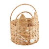 Mud Pie Nested Hyacinth Easter Baskets, Brown
