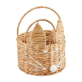 Mud Pie Nested Hyacinth Easter Baskets, Brown